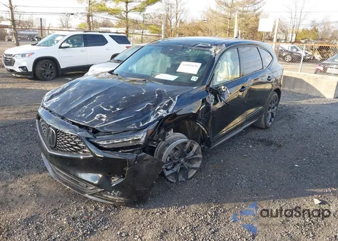 2023 Acura Mdx A-Spec z USA, uszkodzony, nr VIN 5J8YE1H08PL040464